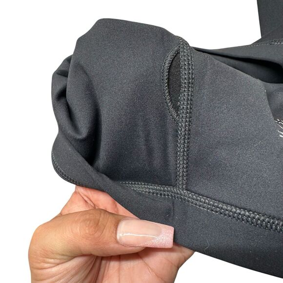 Blogilates Criss Cross Sports Bra Womens Large Black Unpadded Stretch - Picture 7 of 8